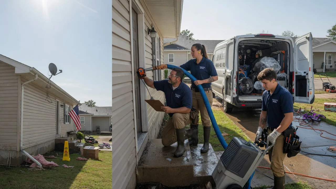 Ceiling Water Damage Restoration in Holts Summit, MO near me